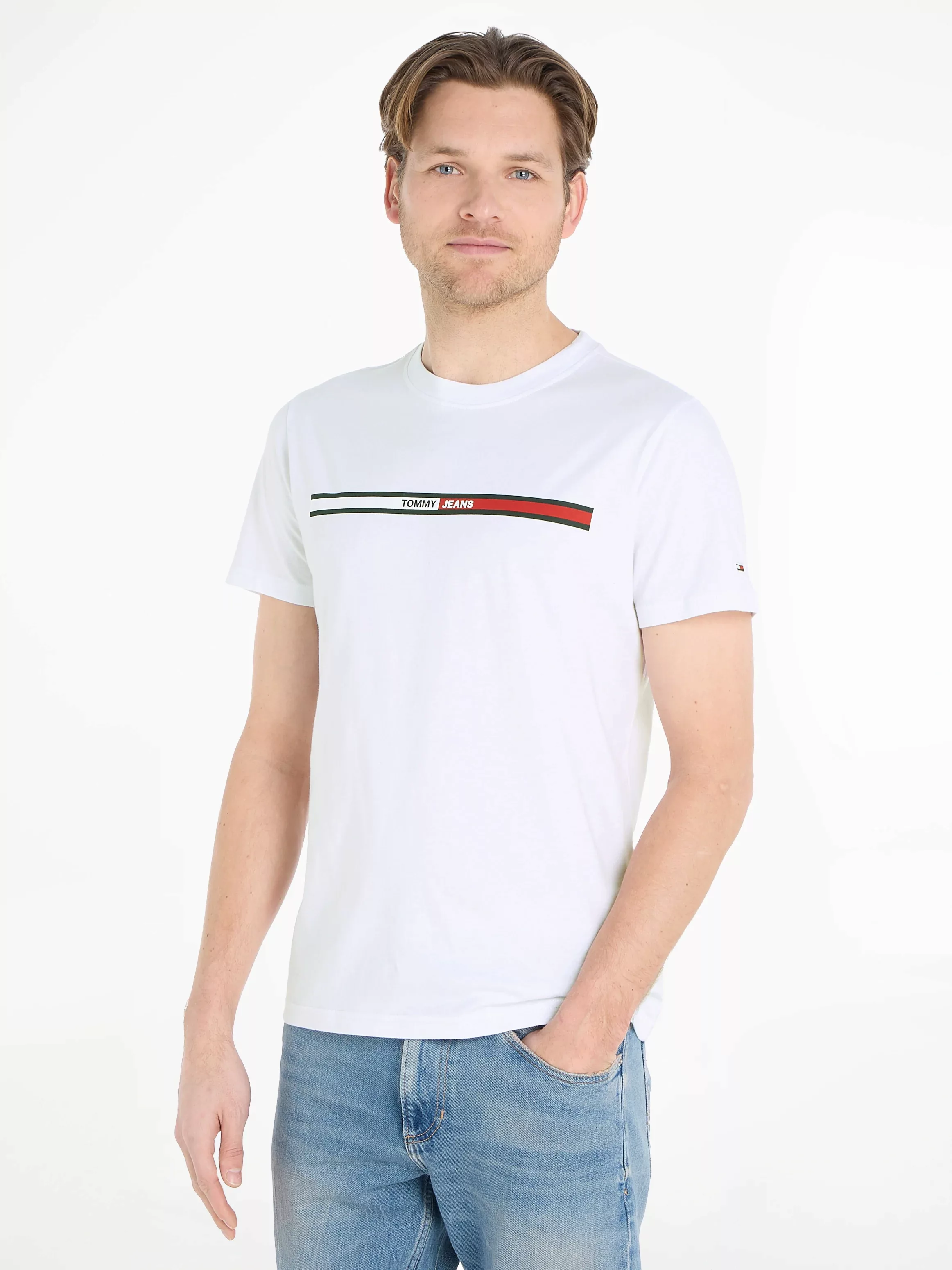 Tommy Jeans T-Shirt "TJM ESSENTIAL FLAG" günstig online kaufen