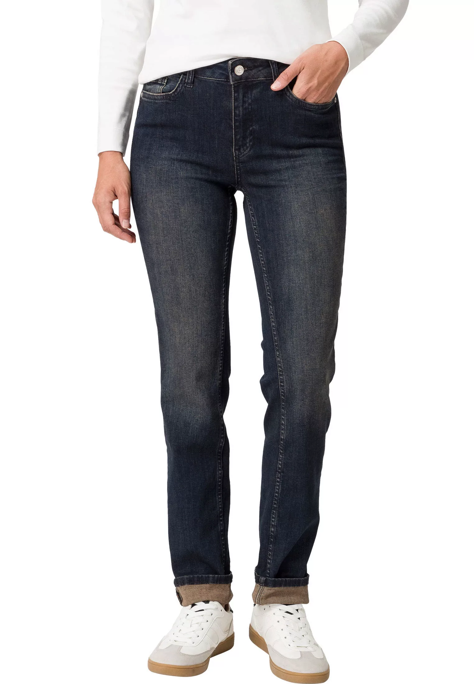 Zero Slim-fit-Jeans "zero Jeans Straight Leg Style ORLANDO 32 Inch" günstig online kaufen