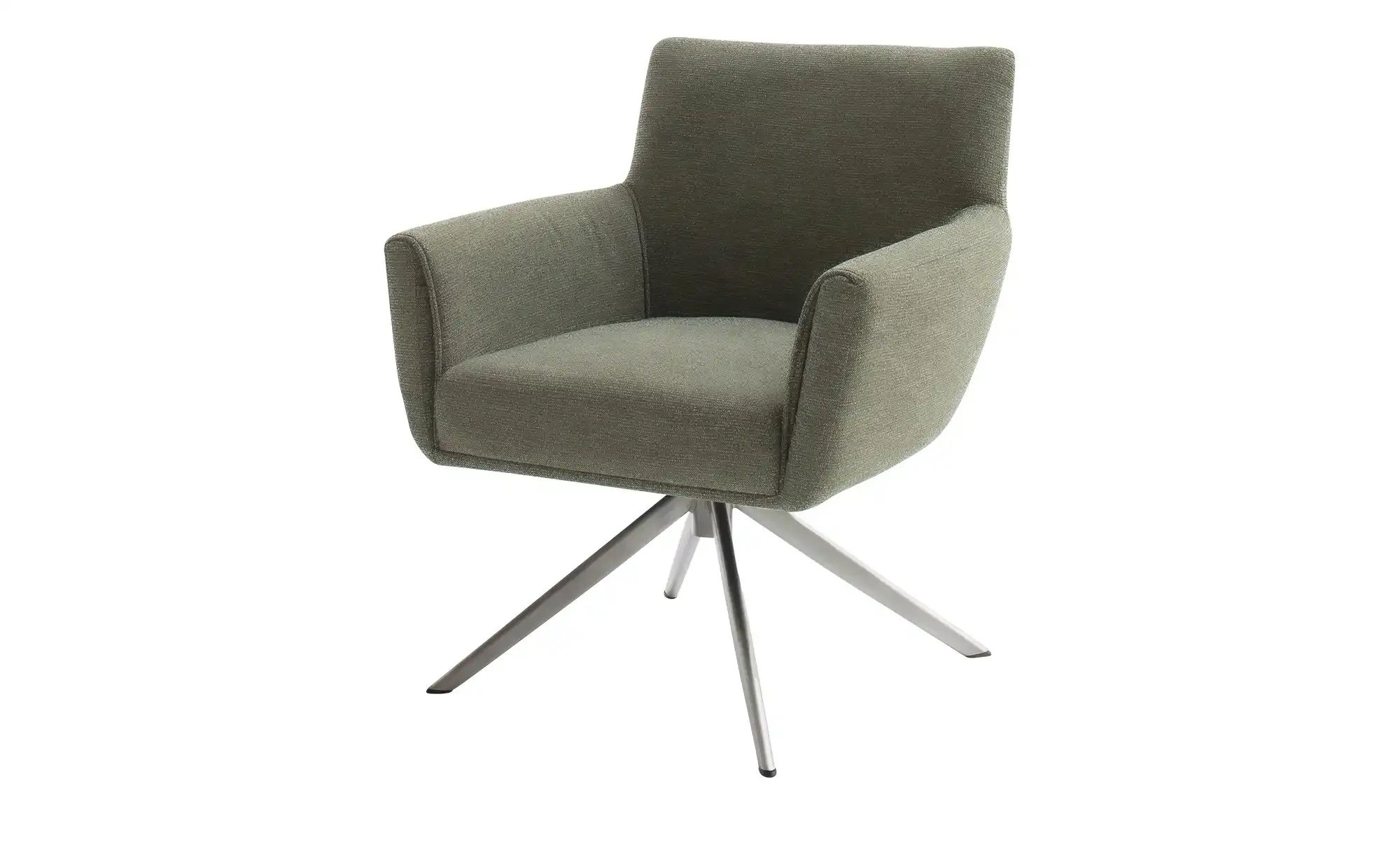 Esszimmerstuhl XL Nelson ¦ grün ¦ Maße (cm): B: 72 H: 88 T: 71.0 Stühle > E günstig online kaufen