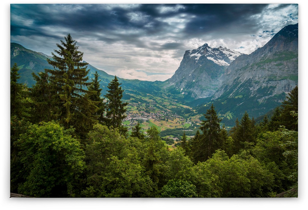 A.S. Création Leinwandbild "Mountain Views", Landschaft, (1 St.), Bild Land günstig online kaufen