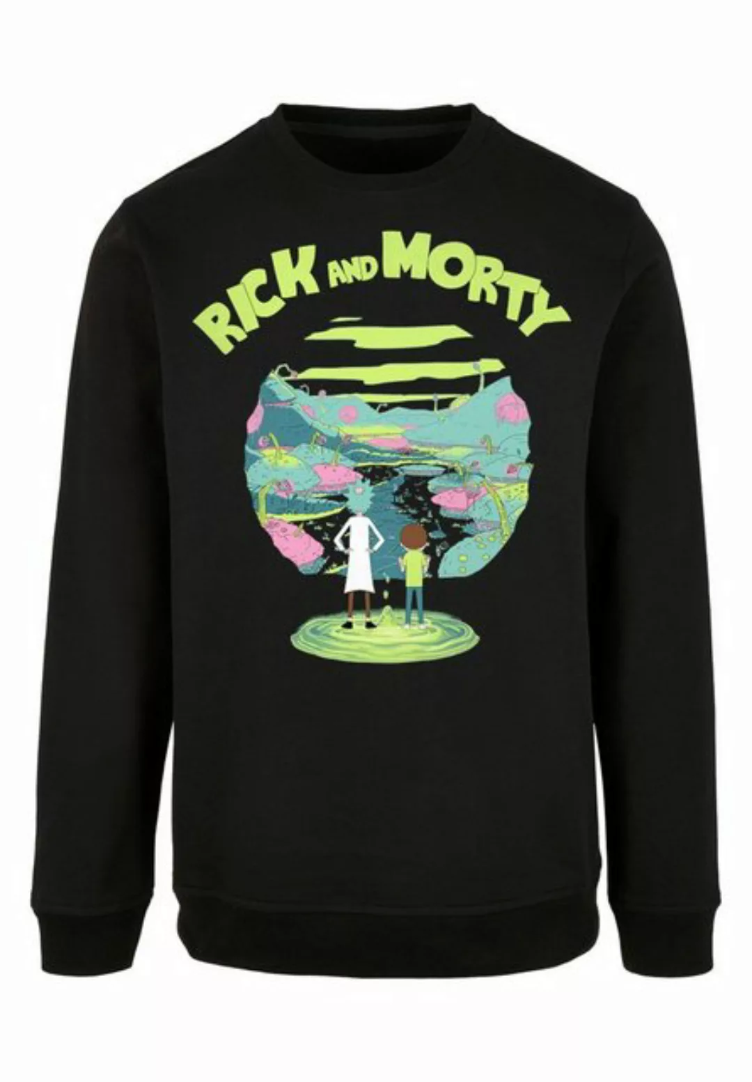 F4NT4STIC Sweatshirt Rick und Morty Print günstig online kaufen