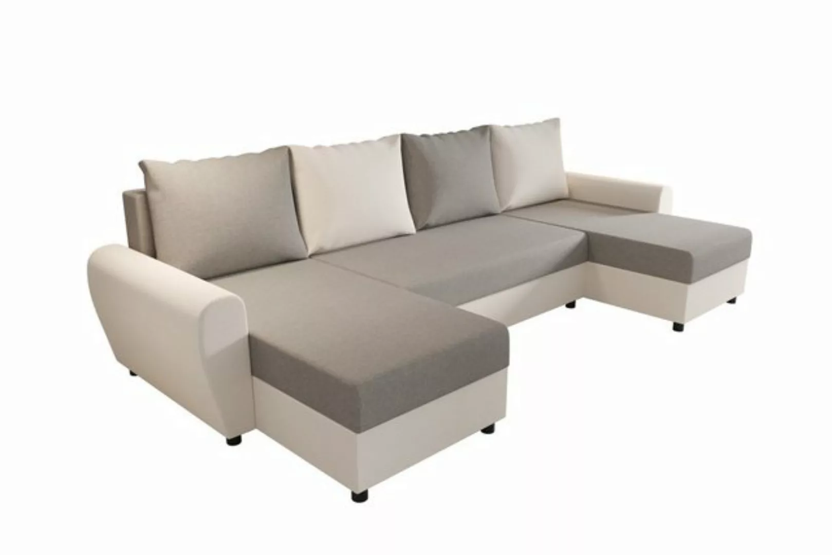 ALTDECOR Wohnlandschaft FION-U, Couch mit Schlaffunktion, Wohnzimmer - Ecks günstig online kaufen