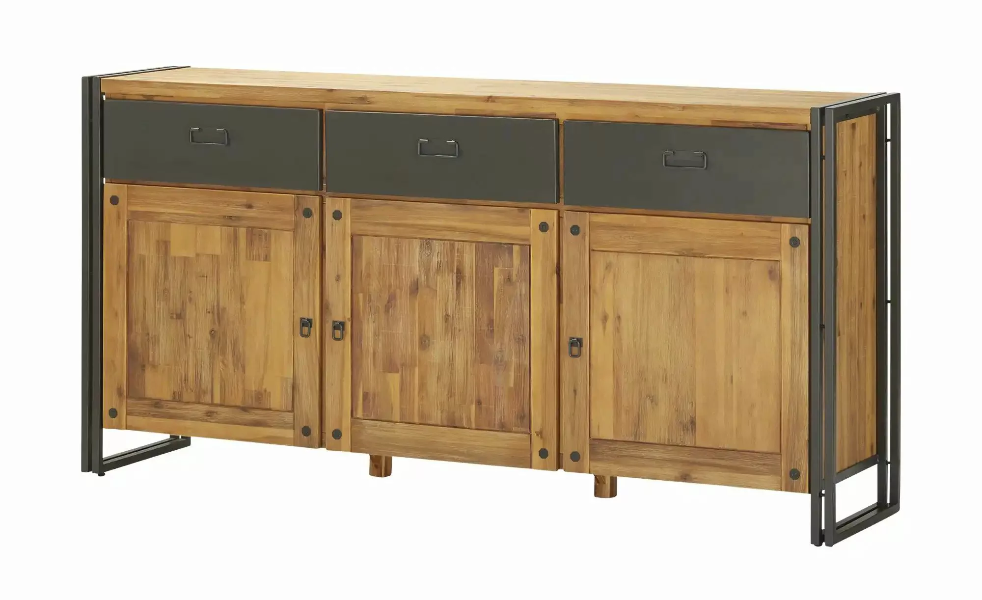 Sideboard Soft-Close-System       Detroit ¦ holzfarben ¦ Maße (cm): B: 178 günstig online kaufen