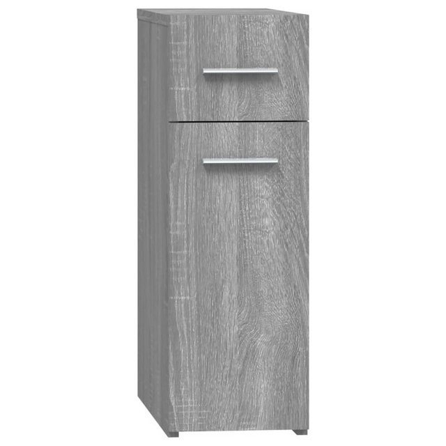 vidaXL Aktenschrank Apothekerschrank Grau Sonoma 20x45,5x60 cm Spanplatte günstig online kaufen