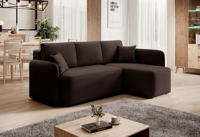 Luxusbetten24 Schlafsofa Designer Sofa Ina, mit Stauraum und Schlaffunktion günstig online kaufen