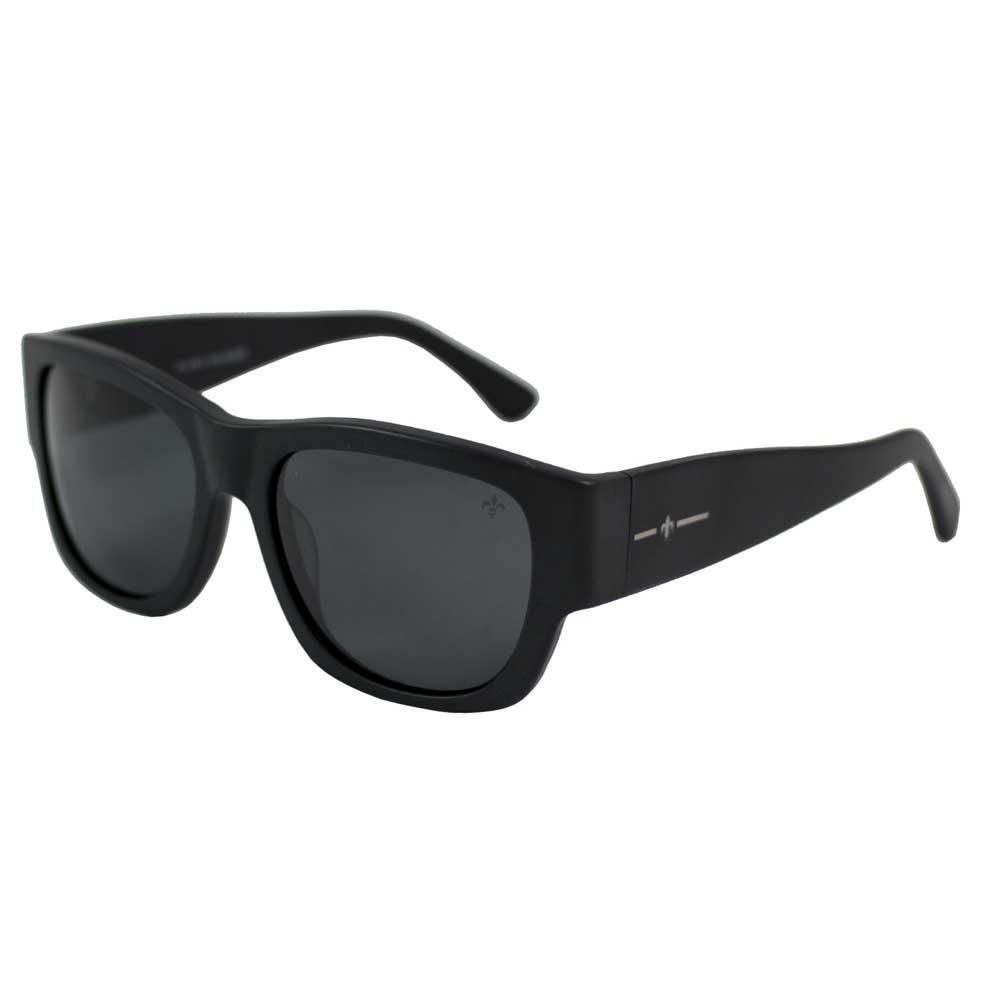 Lenoir Eyewear Mesrine Sonnenbrille CAT3 Shiny Black Frame With Smoke Lens günstig online kaufen