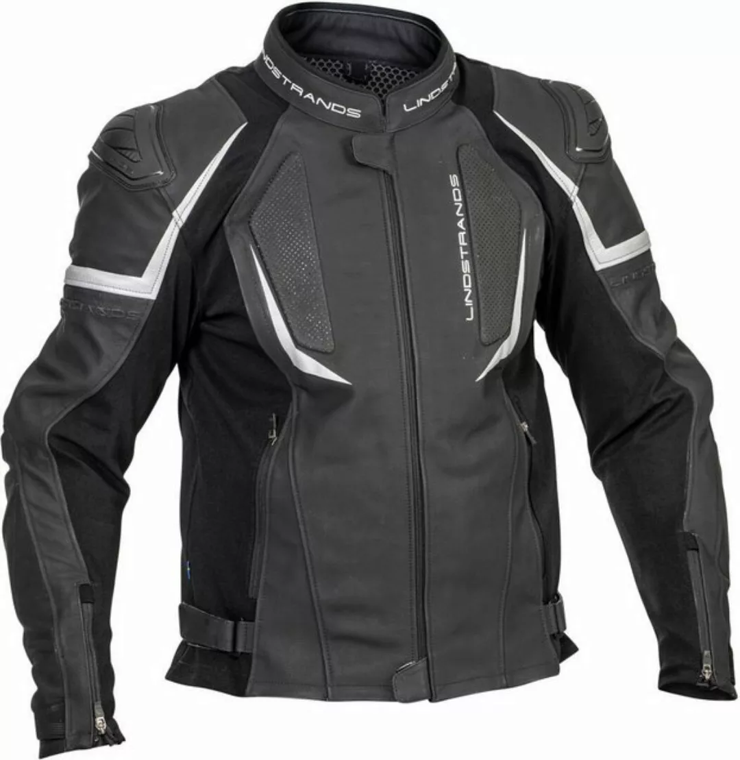 Lindstrands Motorradjacke Sanden Motorrad Lederjacke günstig online kaufen