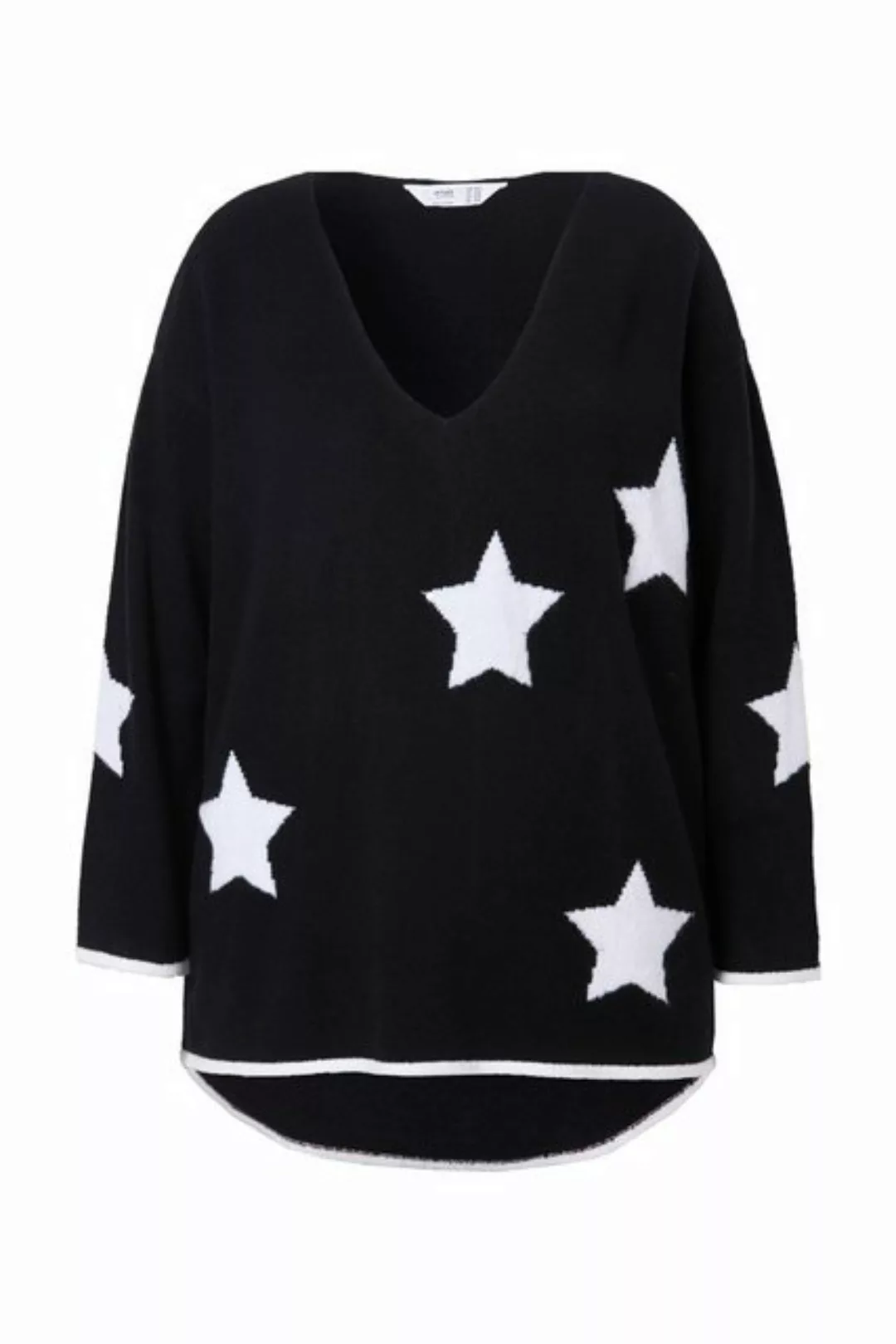 Angel of Style Strickpullover Pullover oversized Sterne Langarm günstig online kaufen