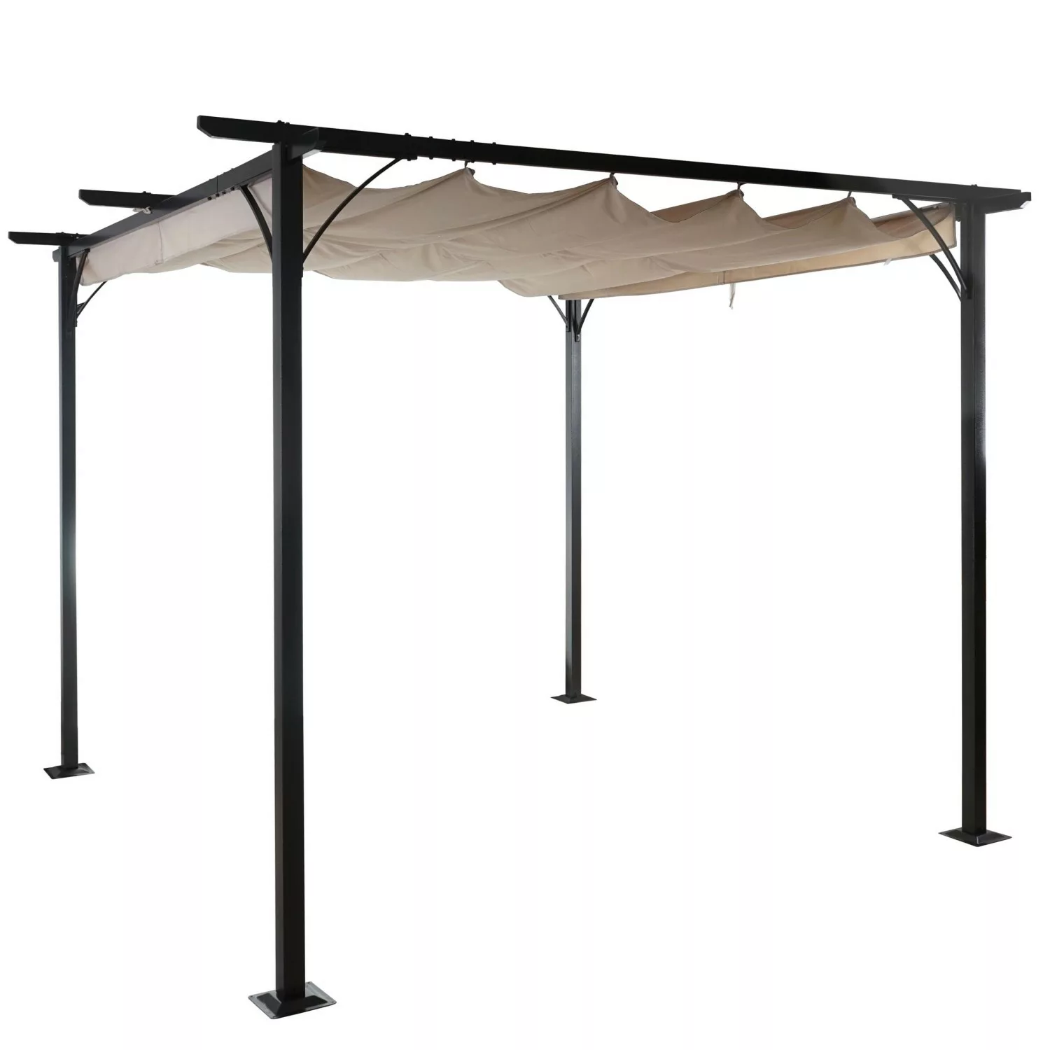 MCW Pergola C42 3,5x3,5m Creme günstig online kaufen