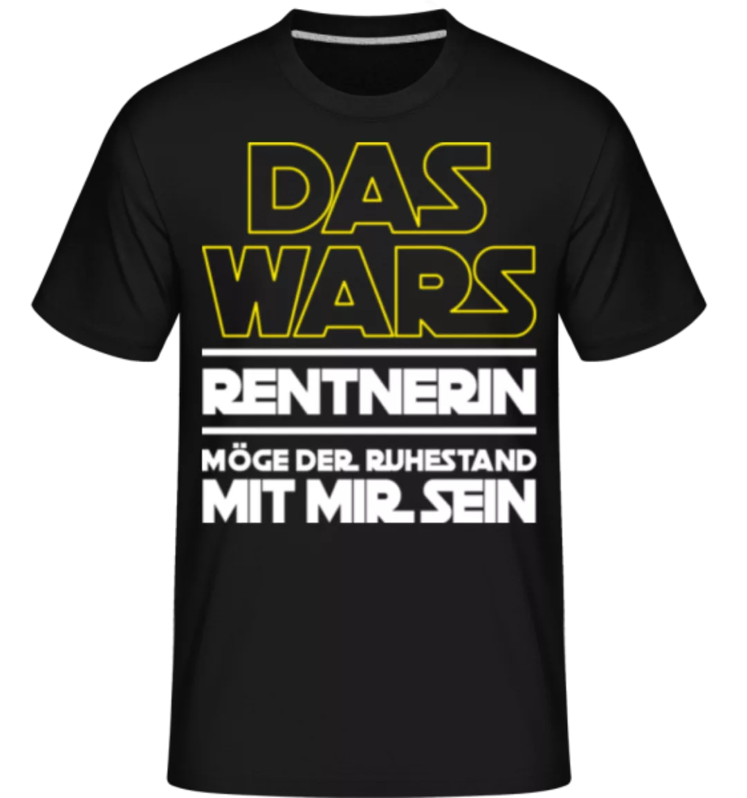 Das Wars Rentnerin · Shirtinator Männer T-Shirt günstig online kaufen