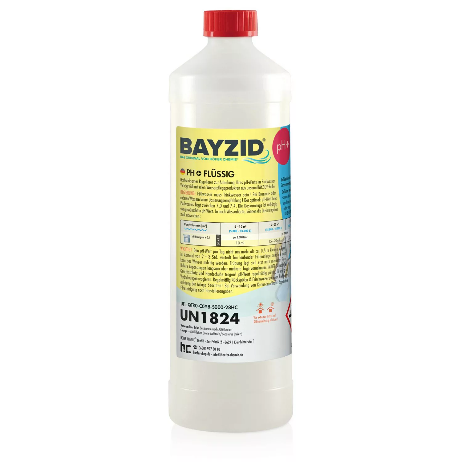 Bayzid pH Plus Flüssig 1kg günstig online kaufen