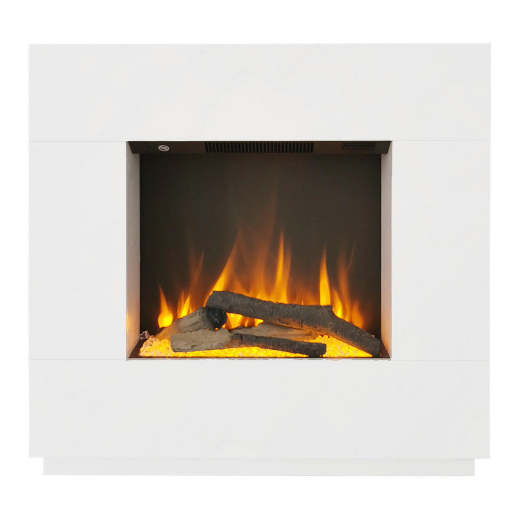 BHP Elektrischer-Kamin ESPEN BG00752 weiß MDF B/H/T: ca. 80x76x26 cm ca. 15 günstig online kaufen