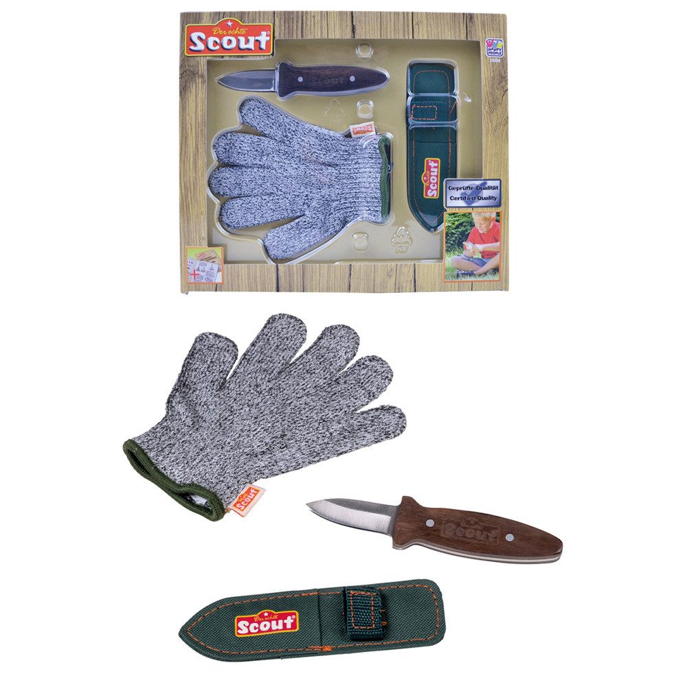 Happy People Spielwerkzeug Scout Schnitzhandschuh Set günstig online kaufen