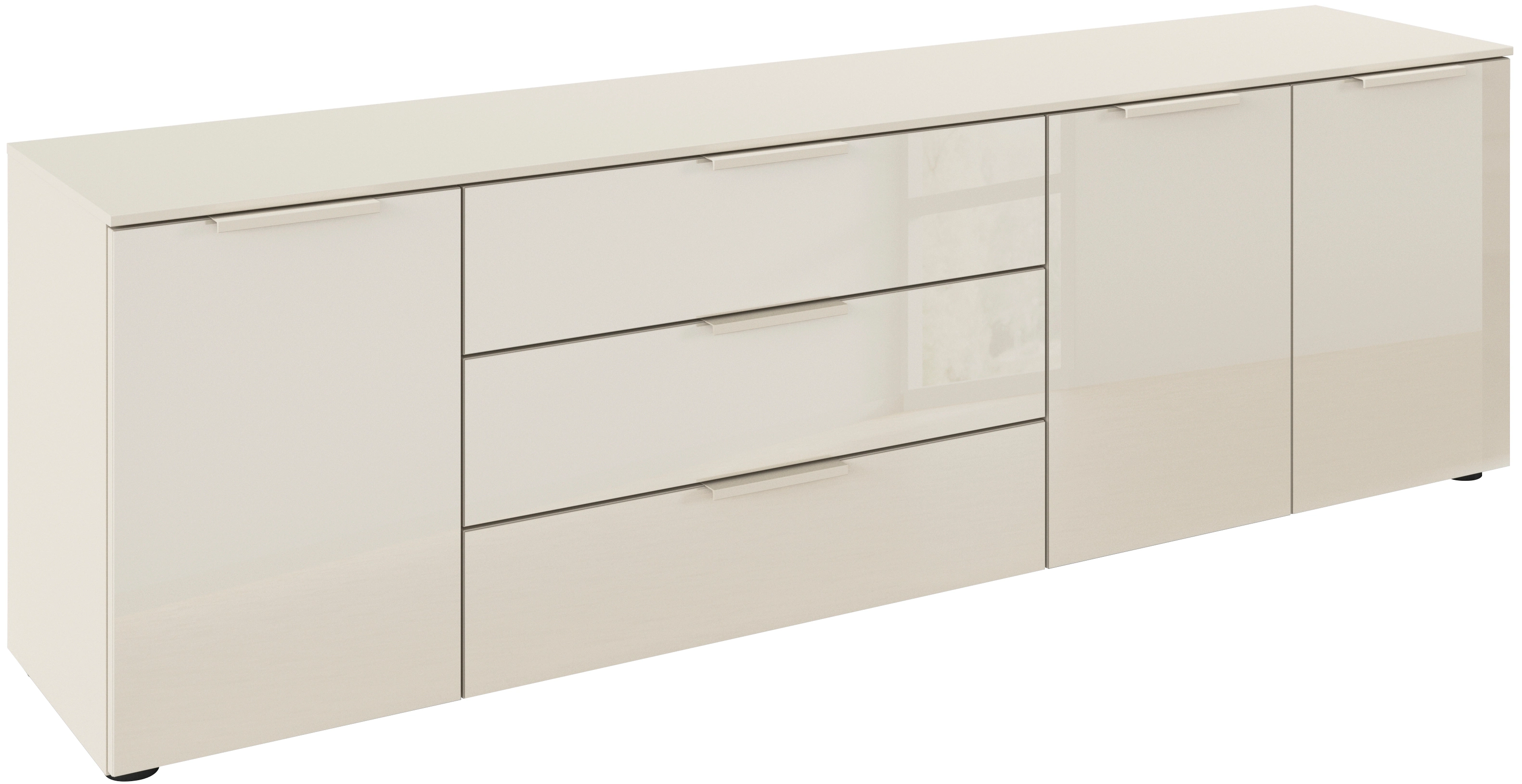 rauch Kombikommode "Kommode Türkommode Sideboard Kombikommode FLIPP mit Gla günstig online kaufen