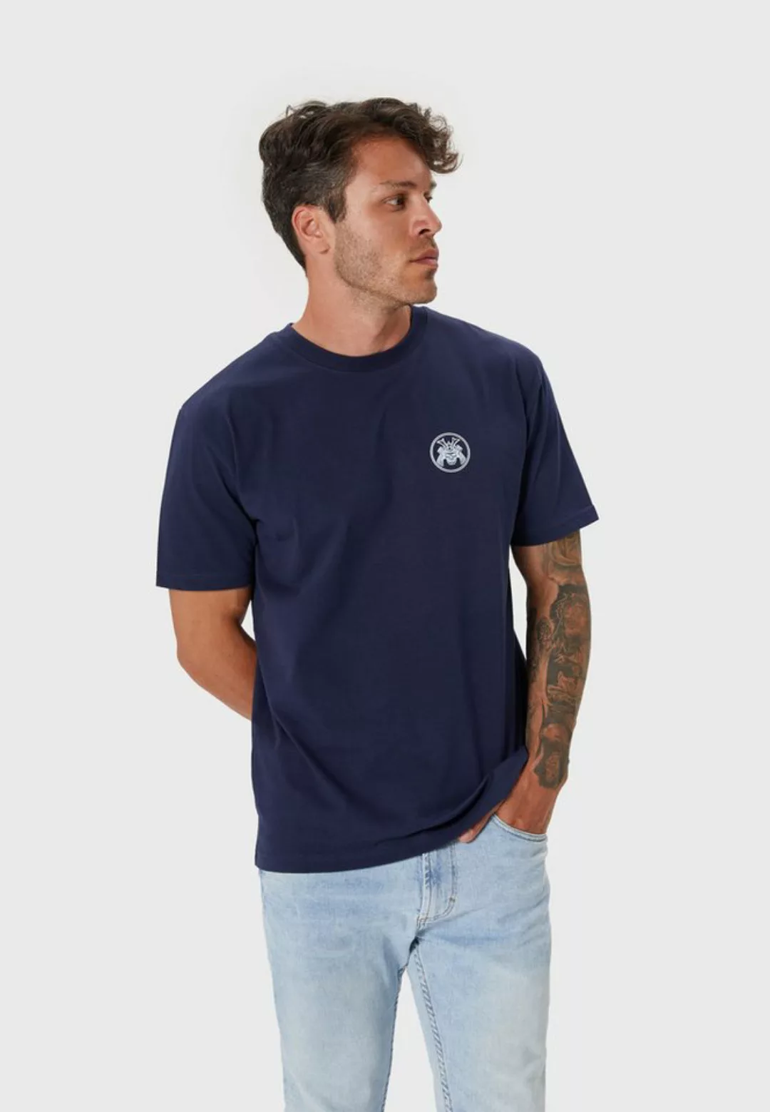 Oldskull T-Shirt Basic Samurai Logo günstig online kaufen