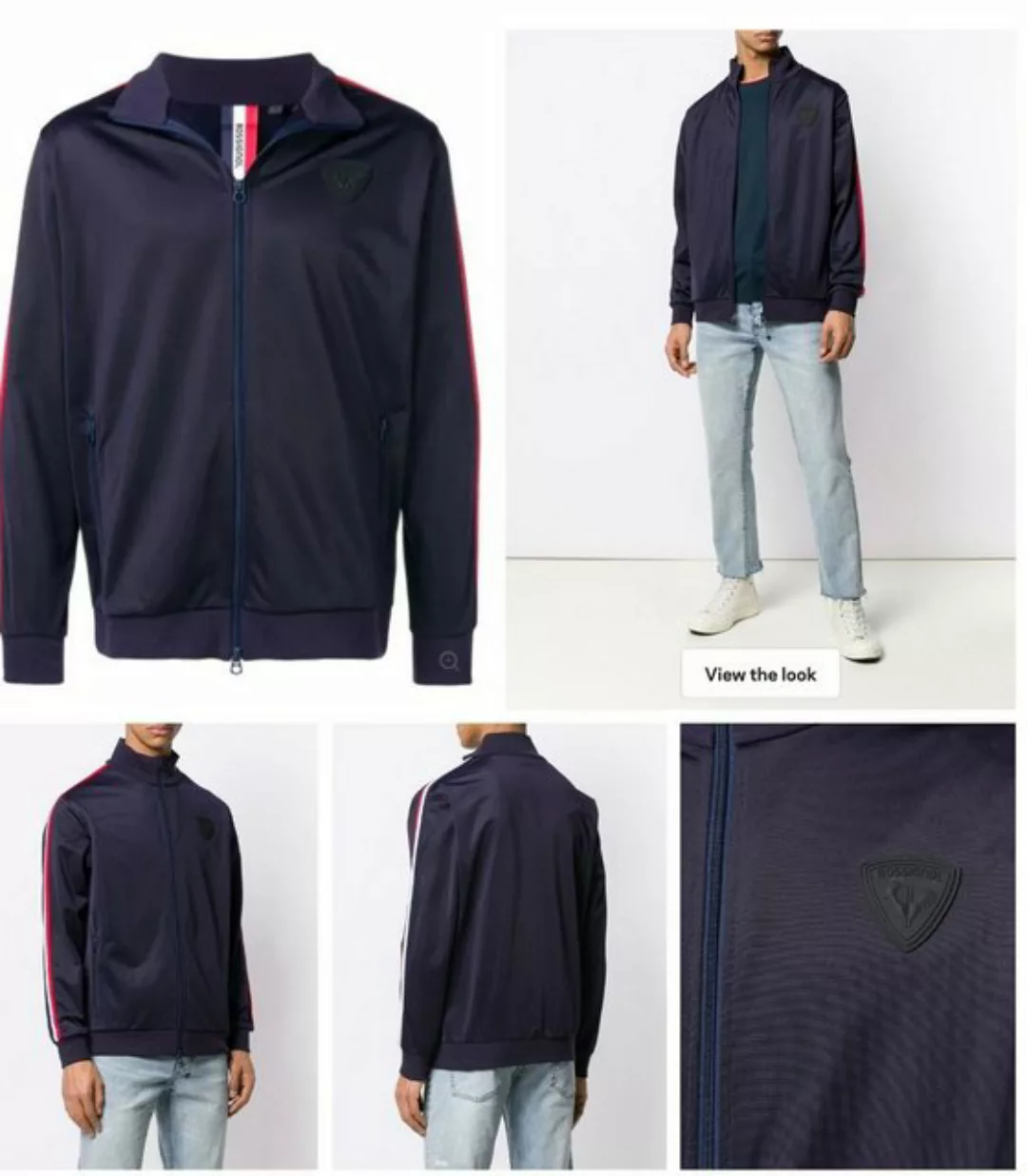 Rossignol Sweatshirt ROSSIGNOL JOGGINGJACKE TRACKSUIT SKI TRACK-JACKE ZIPPE günstig online kaufen