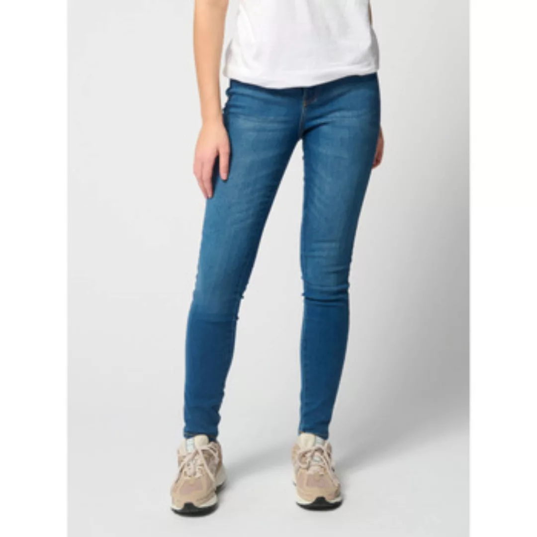 Teeshoppen  Jeans Die Original Performance Skinny Jeans – Mittelblauer Deni günstig online kaufen