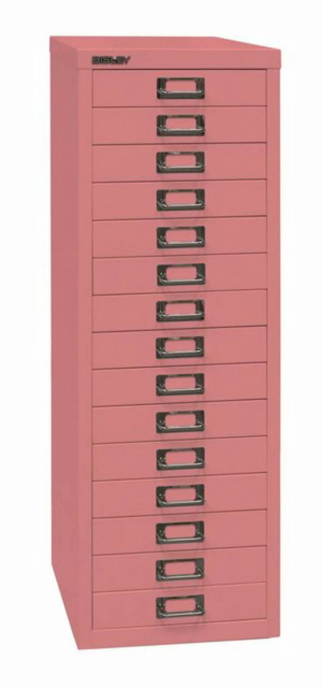 Bisley Aktenschrank MultiDrawer Schubladenschrank in Pink - Maße: H 86 x B günstig online kaufen