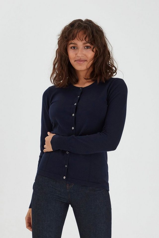 Pulz Jeans Strickjacke PZSARA - 50203229 Schöne Strickjacke mit Zierknöpfen günstig online kaufen