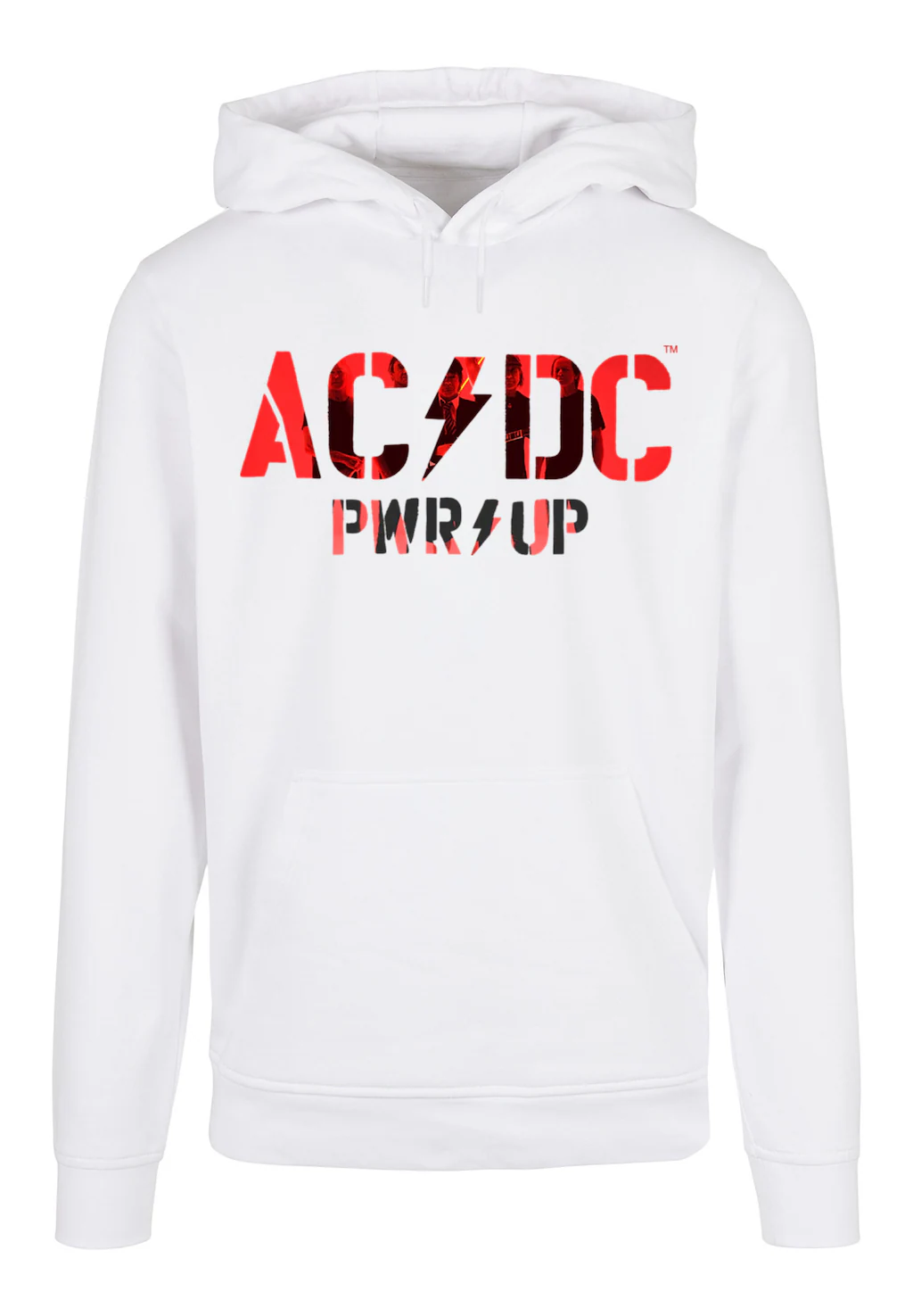 F4NT4STIC Kapuzenpullover "ACDC Rock Band PWRUP Photo Logo", Print günstig online kaufen