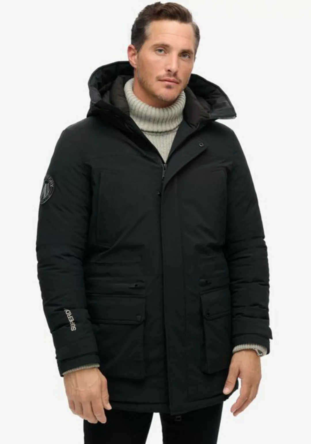 Superdry Steppjacke "City Padded Parka Jacket", mit Kapuze günstig online kaufen