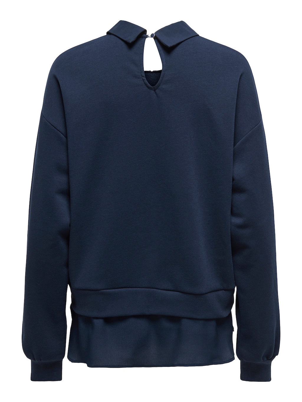 ONLY Sweatshirt "ONLANNI L/S WOVEN MIX SWT" günstig online kaufen