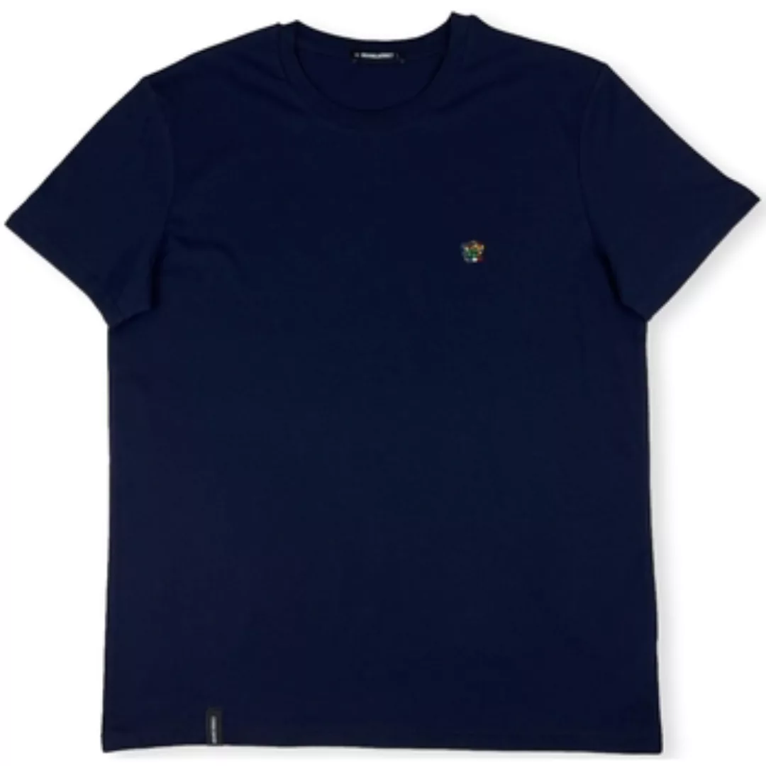 Organic Monkey  T-Shirts & Poloshirts The Great Cubini T-Shirt - Navy günstig online kaufen
