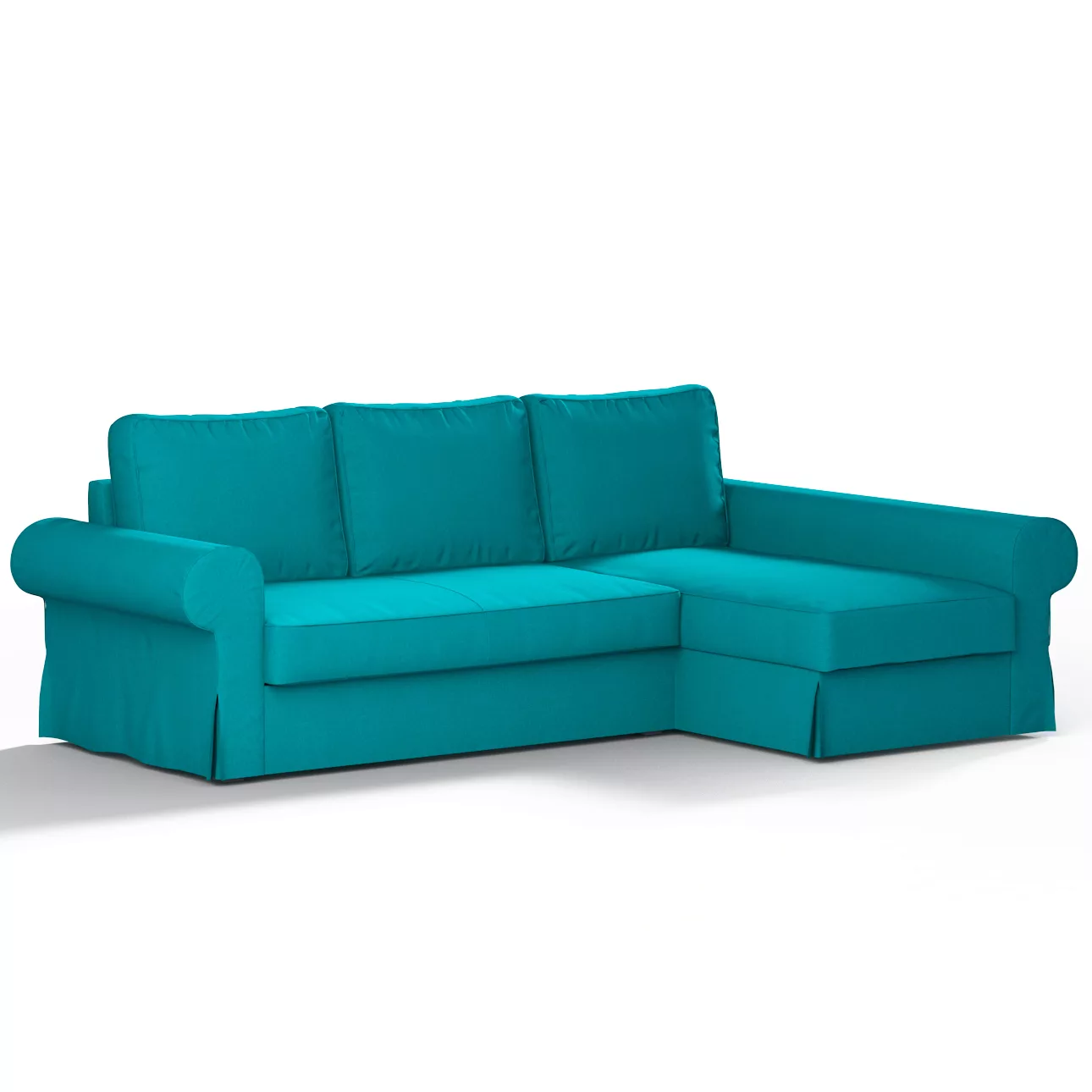 Bezug für Backabro Bettsofa / Recamiere, türkis, Bezug für Bettsofa Backabr günstig online kaufen