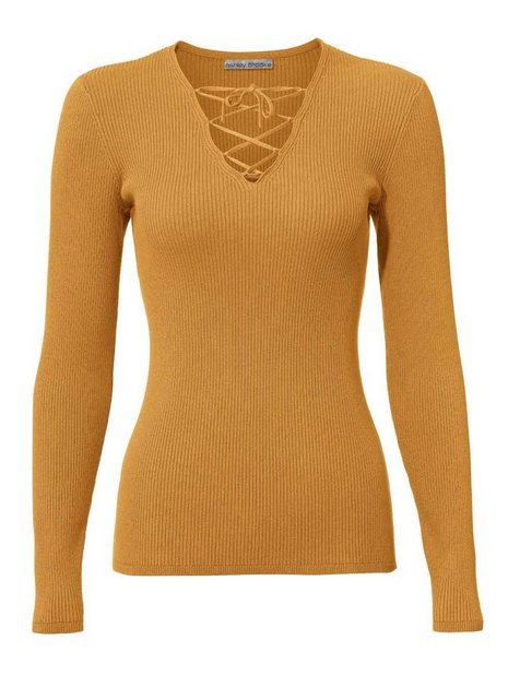 Ashley Brooke by heine Wickelpullover Ashley Brooke Damen Designer-Rippenpu günstig online kaufen