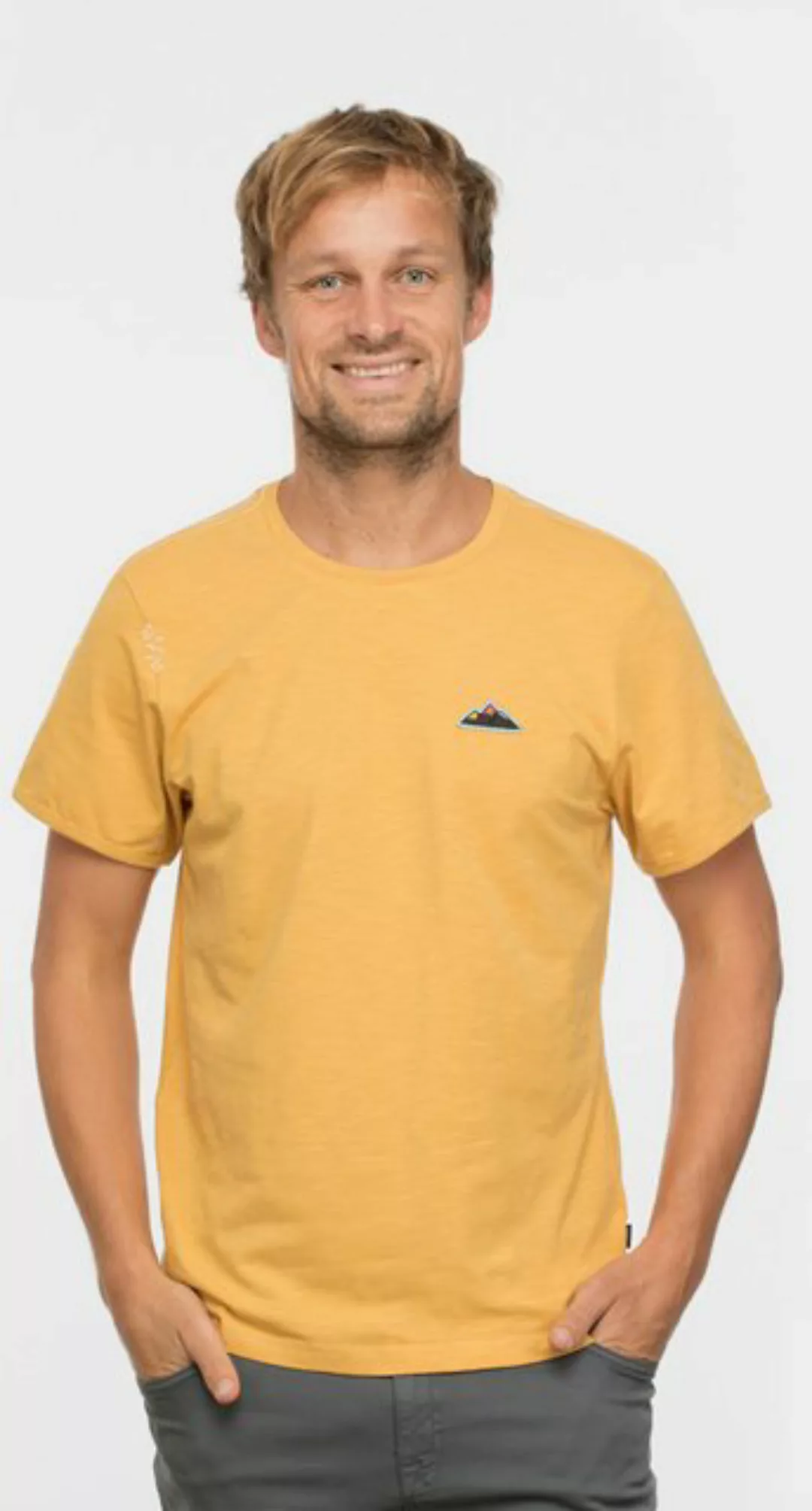 Chillaz Kurzarmshirt Chillaz M Mountain Patch T-shirt Herren günstig online kaufen