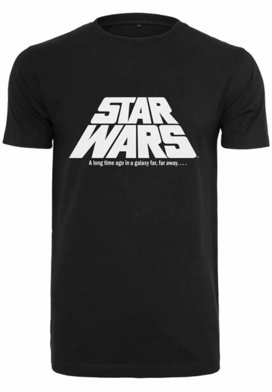 Merchcode Kurzarmshirt Merchcode Herren Star Wars Original Logo Tee (1-tlg) günstig online kaufen