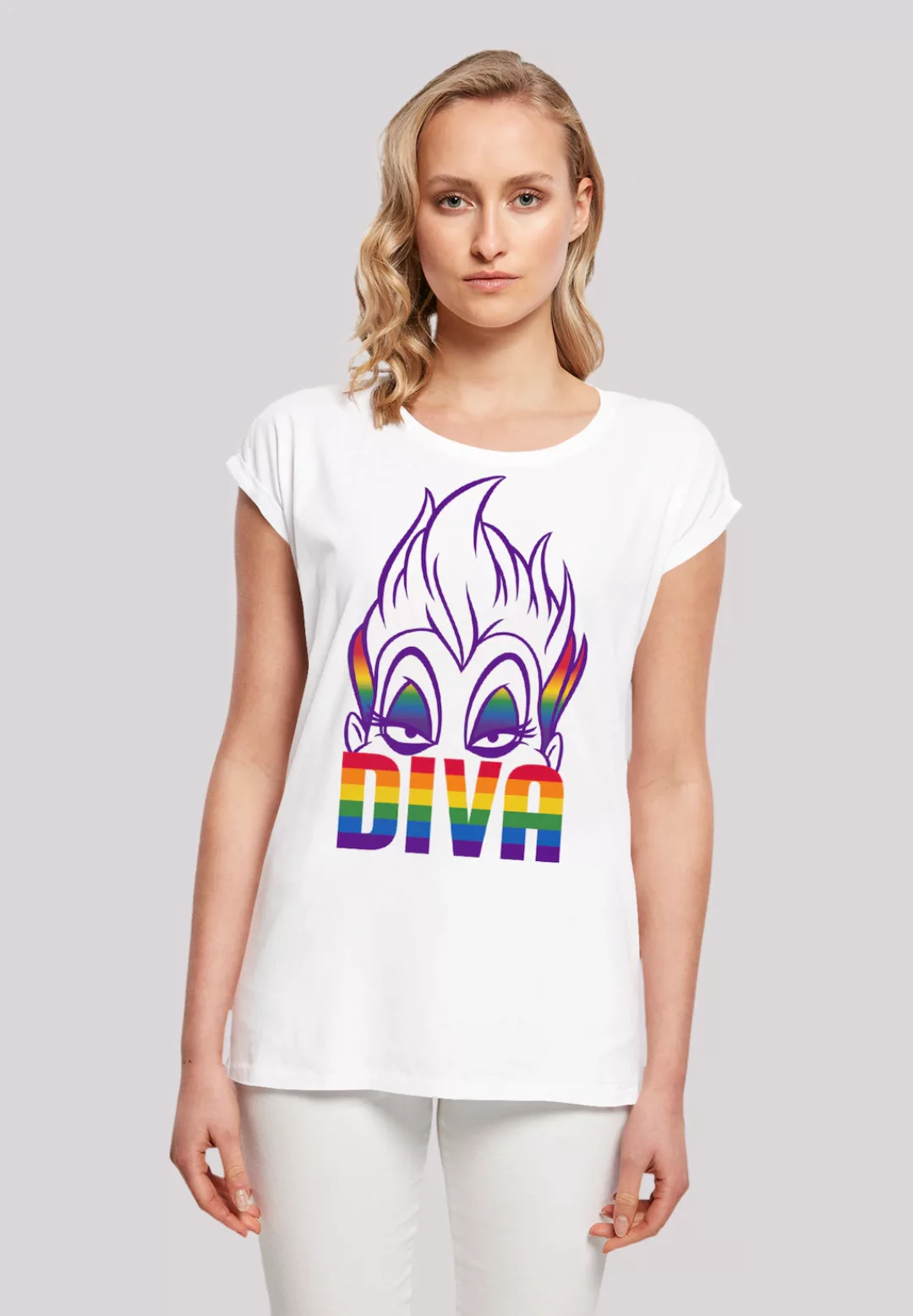 F4NT4STIC T-Shirt "Disney Villains Diva" günstig online kaufen
