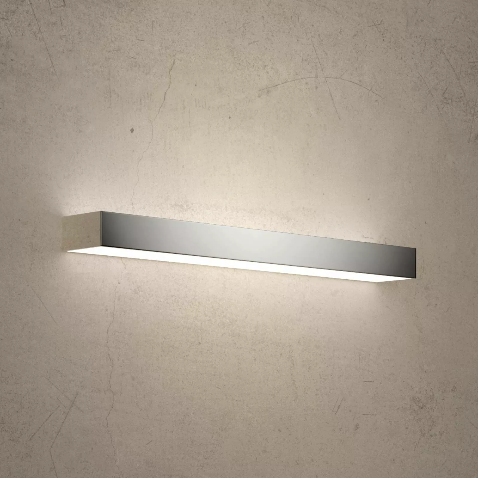 LED Wandleuchte Theia in chrom 18W 1395lm IP44 600mm günstig online kaufen