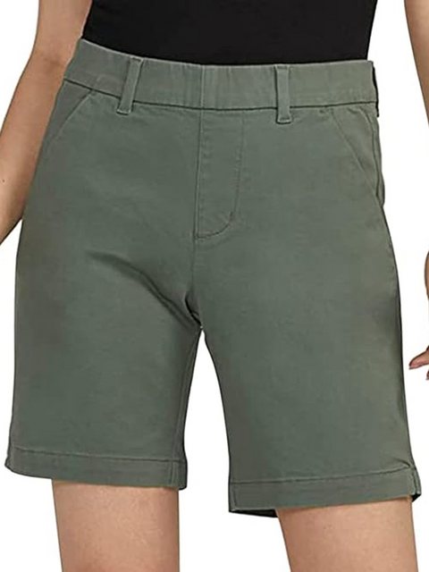 KIKI Shorts Sommer elastische Arbeitskleidung einfache lässige Shorts günstig online kaufen