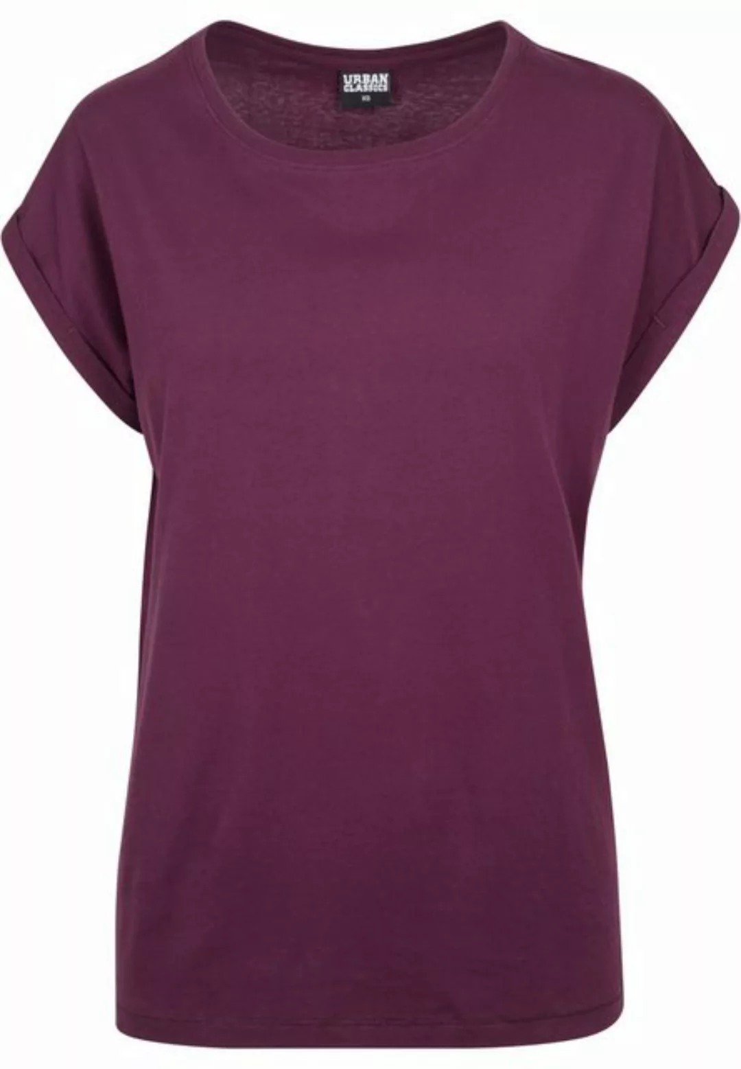 URBAN CLASSICS Kurzarmshirt Urban Classics Damen Ladies Extended Shoulder T günstig online kaufen