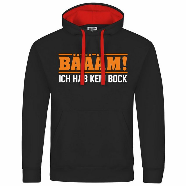 deinshirt Kapuzenpullover Herren Kapuzenpullover BÄÄÄM Ich hab kein bock me günstig online kaufen