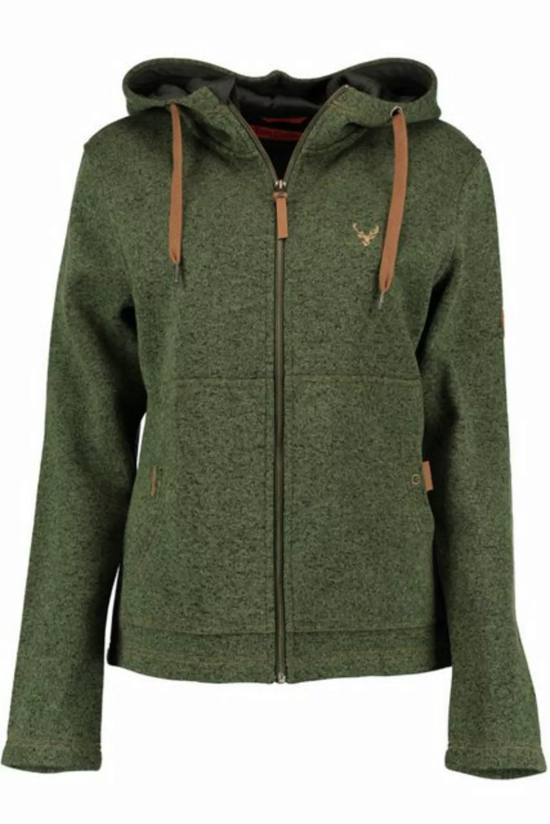 Tom Collins Outdoorjacke Strickfleecejacke Damen - RAMIRA - trachtengrün günstig online kaufen