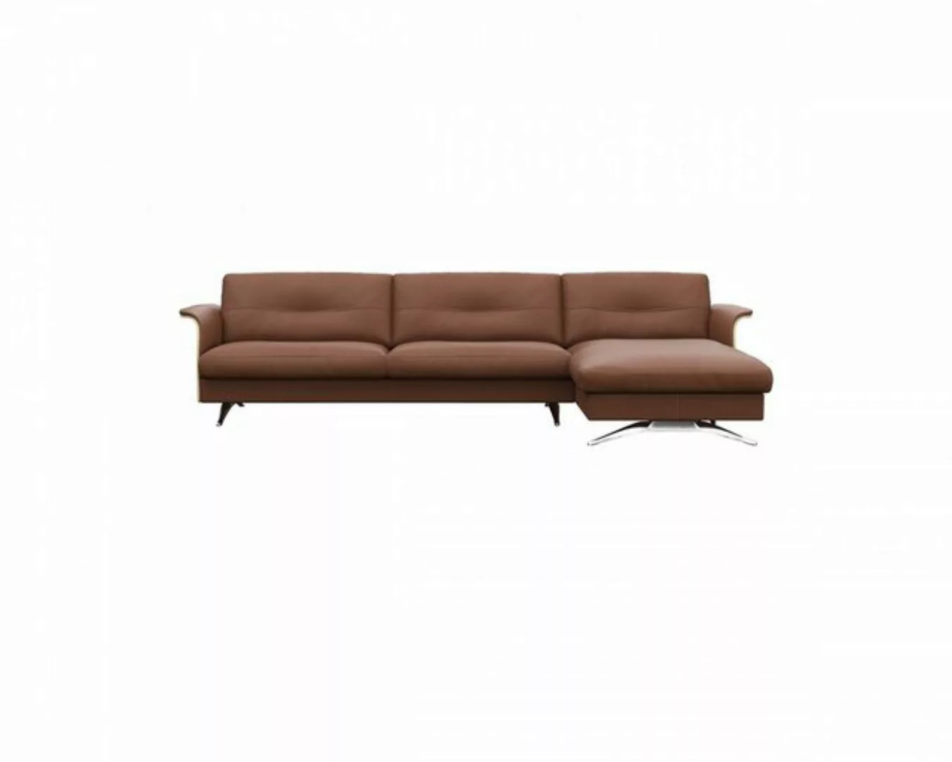 FLEXLUX Ecksofa »Glow, super bequem durch hochwertigem Sitzaufbau mit Feder günstig online kaufen