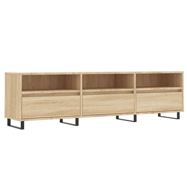 furnicato TV-Schrank Sonoma-Eiche 150x30x44,5 cm Holzwerkstoff günstig online kaufen