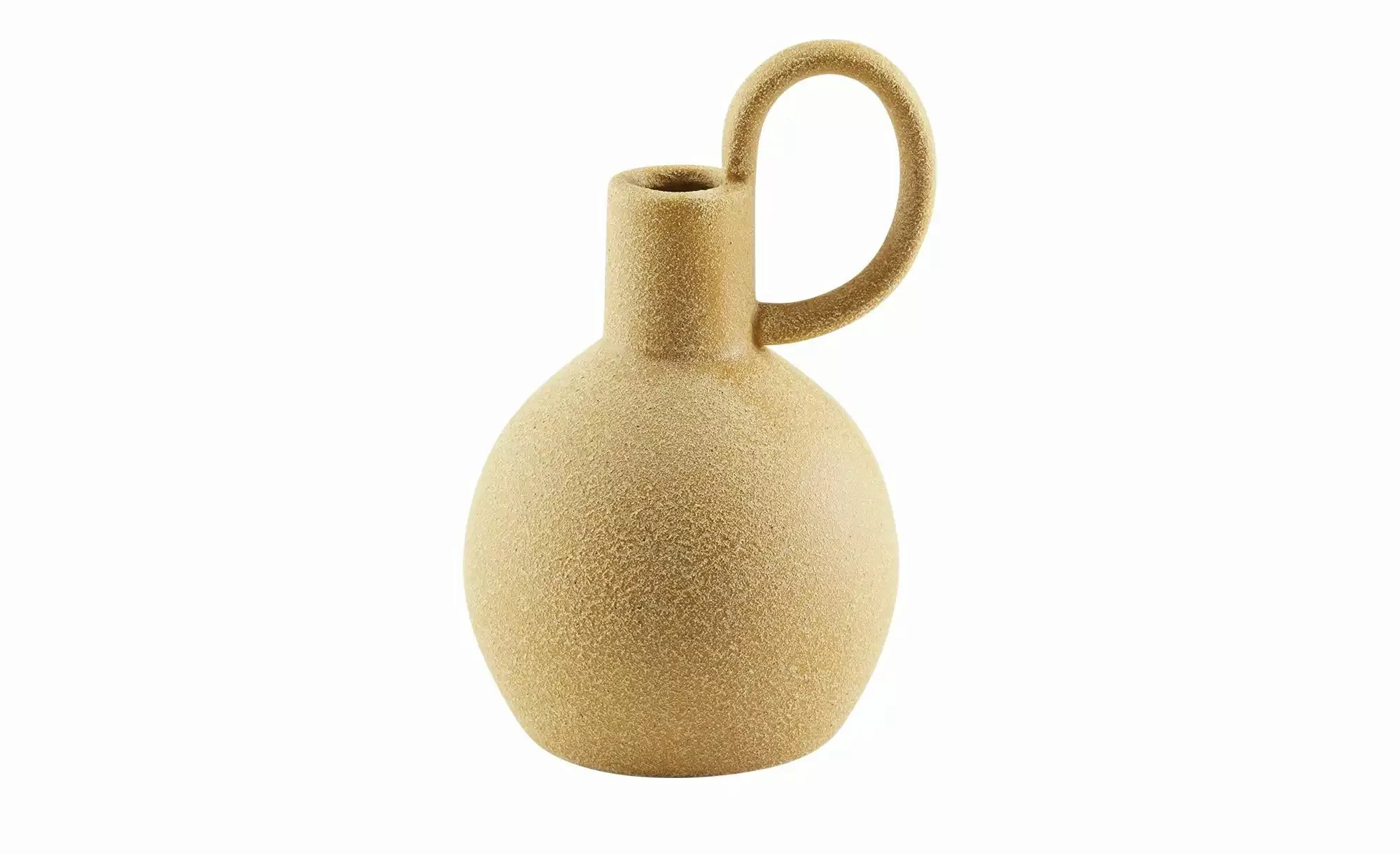 HOME STORY Vase ¦ orange ¦ Steinzeug ¦ Maße (cm): B: 9 H: 15 Accessoires > günstig online kaufen