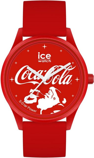 ice-watch Solaruhr COCA COLA - Santa Claus Red - Medium - 3H, 019920 günstig online kaufen