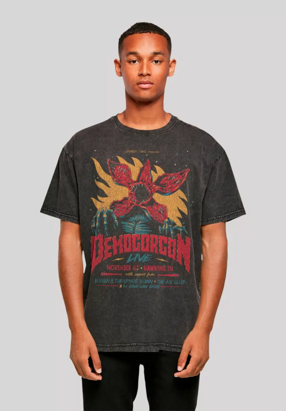 F4NT4STIC T-Shirt "Stranger Things Demogorgon Netflix TV Series", Premium Q günstig online kaufen