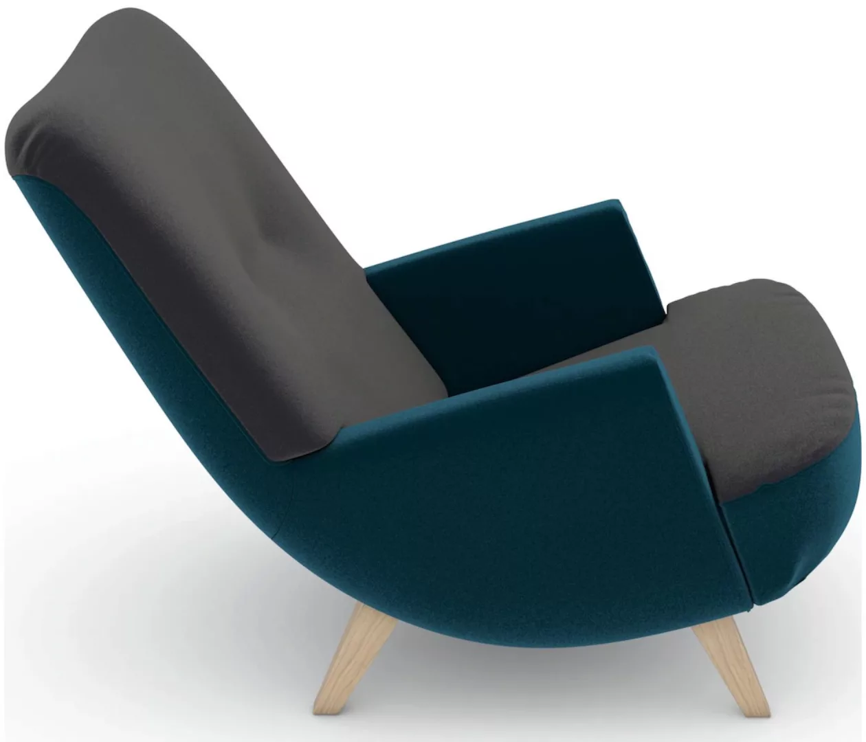 Max Winzer Loungesessel "build-a-chair Borano außergewöhnlicher Sessel, tol günstig online kaufen