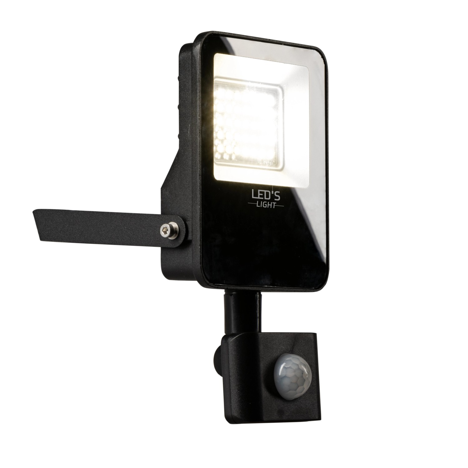 LED's Work Strahler mit Sensor 20 W 2.400 lm 4.000 K IP54 Schwarz günstig online kaufen
