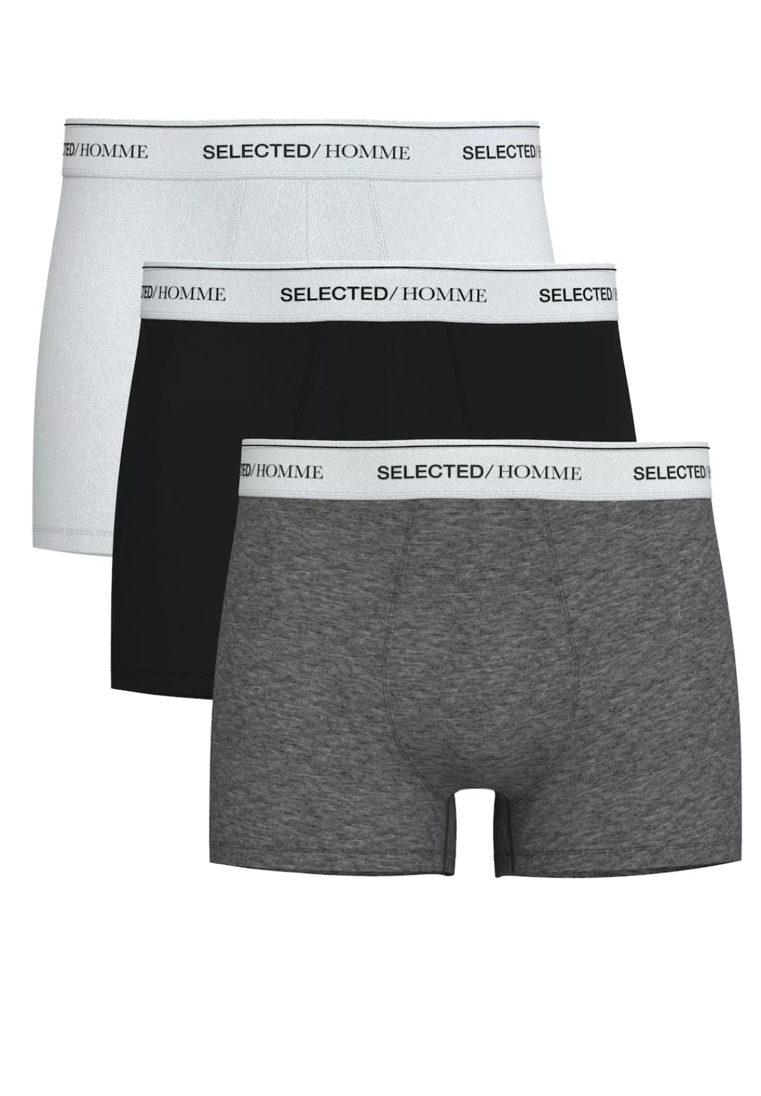 SELECTED HOMME Boxershorts "SLHLIAM 3-PACK TRUNK NOOS", (Packung) günstig online kaufen