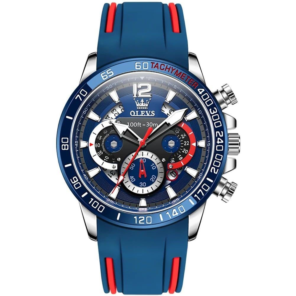 OLEVS Quarzuhr Sportliche Herrenuhr Chronograph mit günstig online kaufen