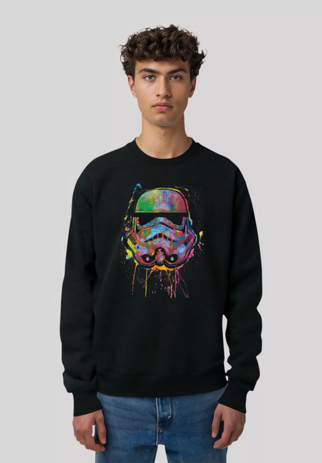 F4NT4STIC Sweatshirt "Star Wars Stormtrooper Paint Splats", Premium Qualitä günstig online kaufen