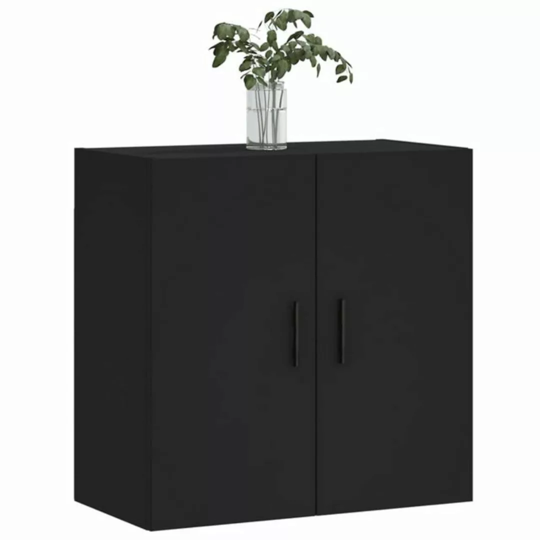 vidaXL Hängeschrank Hängeschrank Wandschrank Schwarz 60x31x60 cm Spanplatte günstig online kaufen