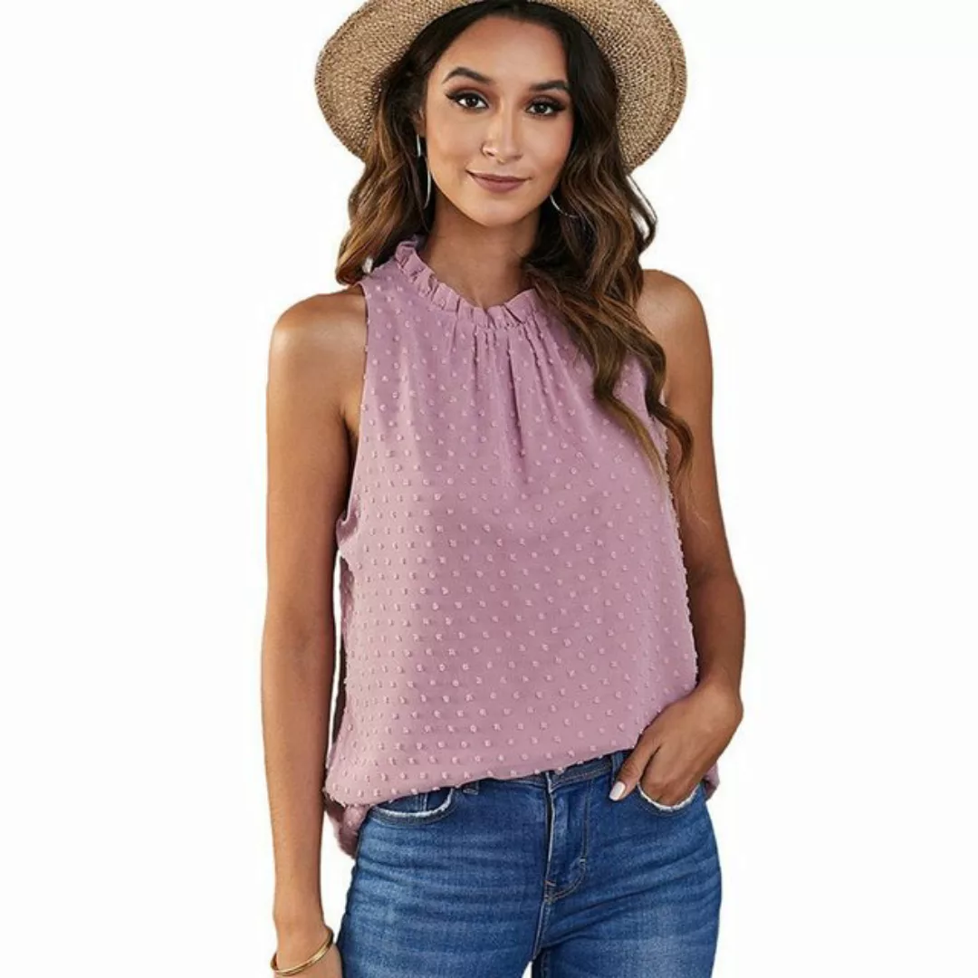 YRIIOMO Tanktop Damen Sommer Basic Oberteil, ärmellos, Pullover-Oberteil fü günstig online kaufen