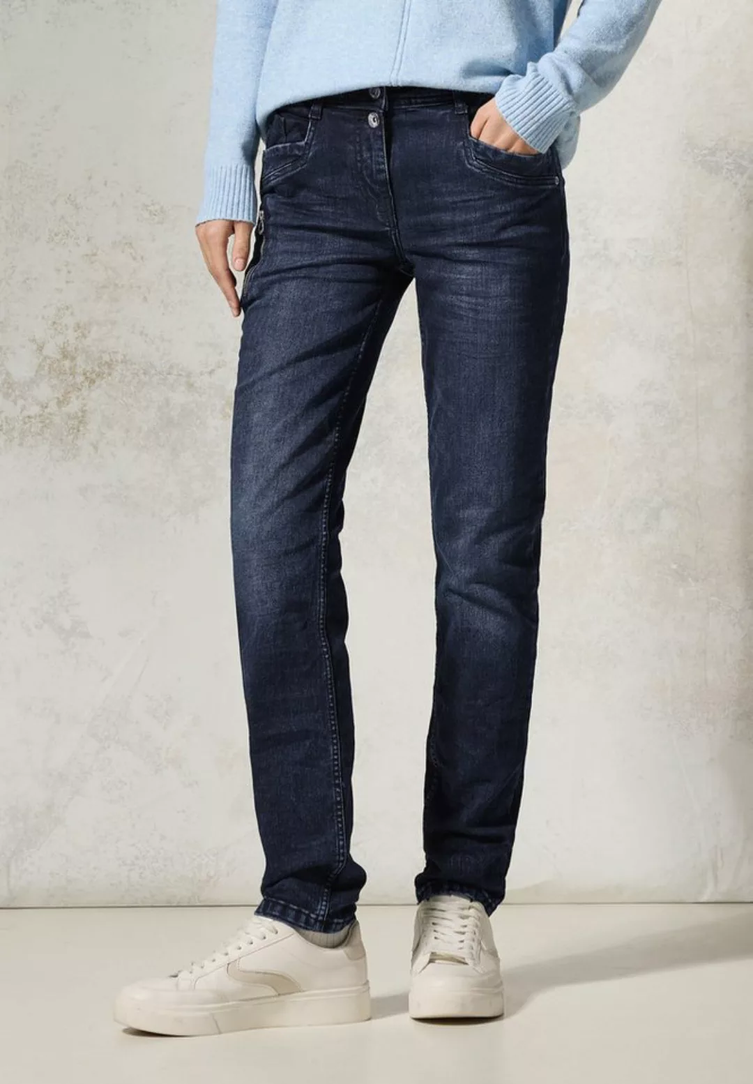 Cecil Gerade Jeans 5-Pocket-Style günstig online kaufen